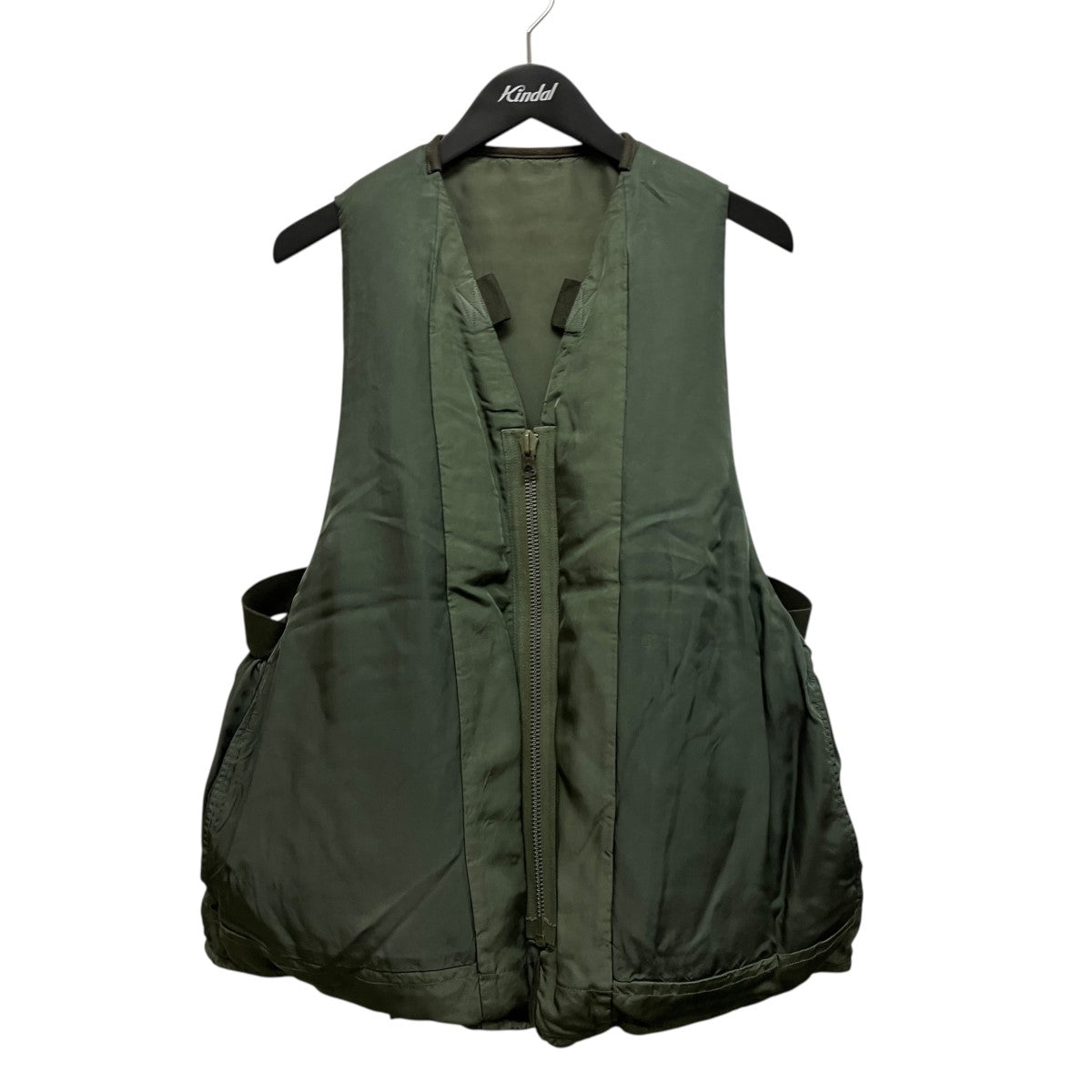 CONTRARY DEPT HARRIER DOWN VESTリバーシブルミリタリーダウンベスト0522905013001