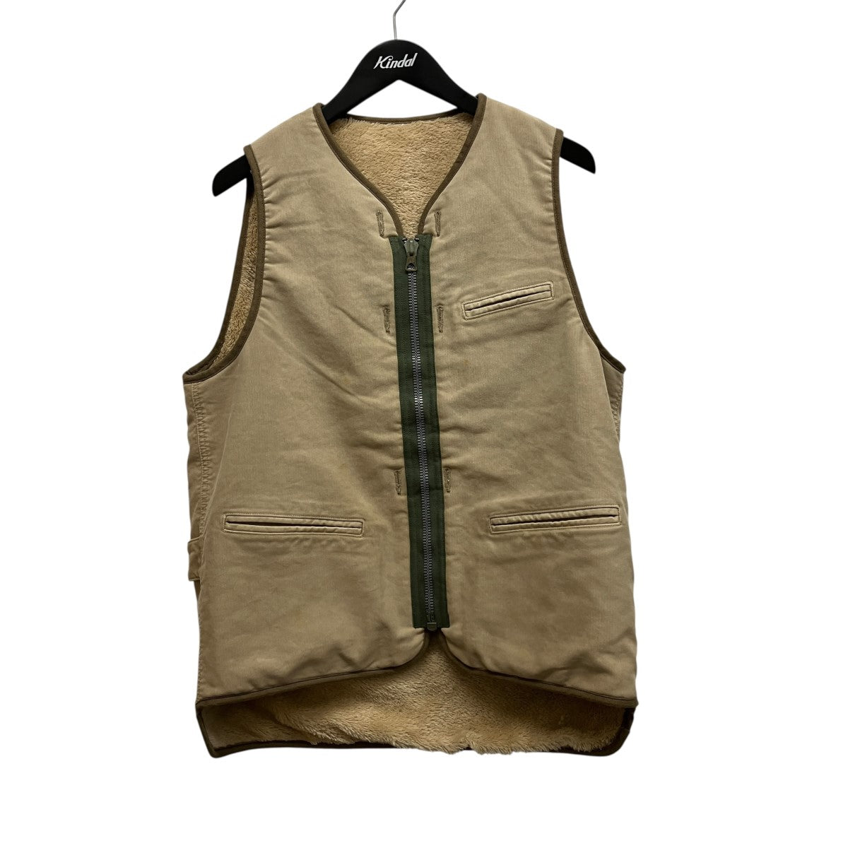 CONTRARY DEPT LINER VESTリバーシブルボアベスト0523905013001