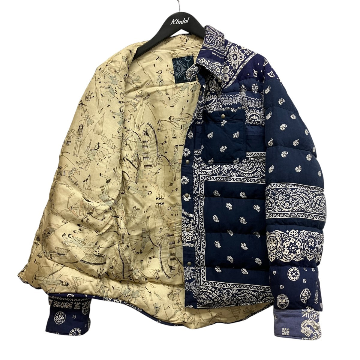 KERCHIEF DOWN JKTバンダナダウンジャケット0222905013014