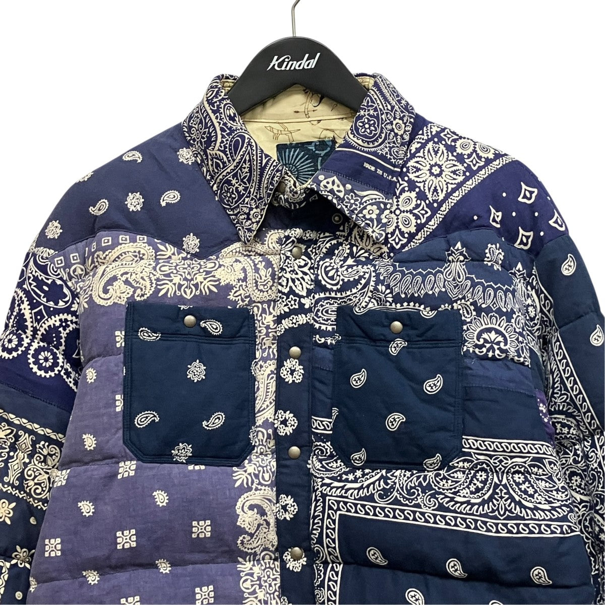 KERCHIEF DOWN JKTバンダナダウンジャケット0222905013014