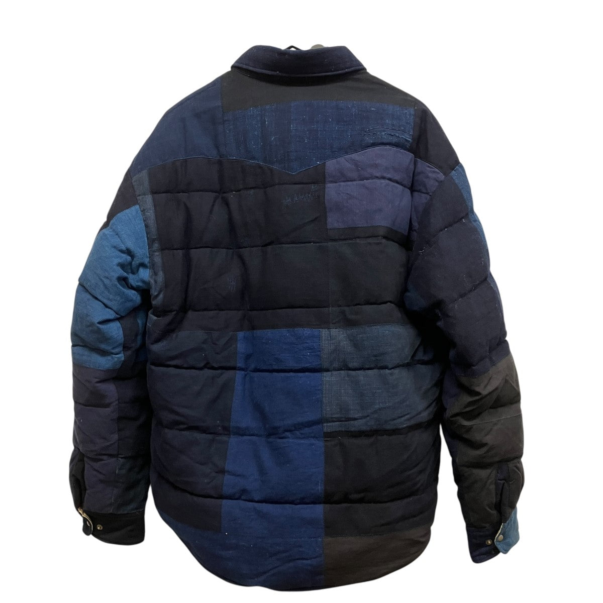 KERCHIEF DOWN JKT KOFUパッチワークダウンジャケット0222905013012