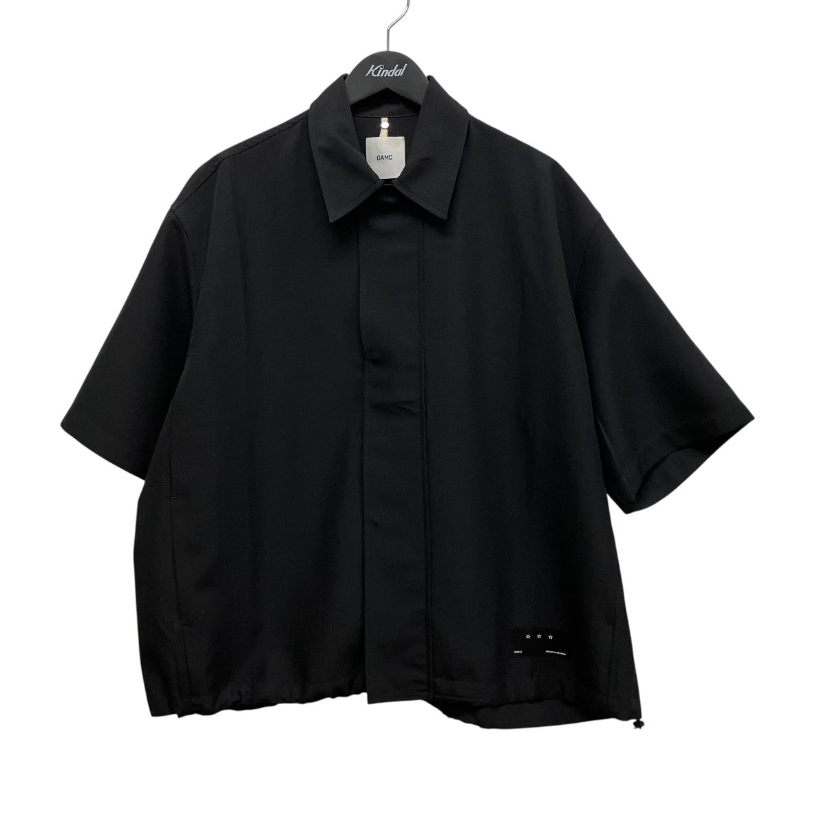 SALLY SHIRTジップアップ半袖シャツ24E28OAU23 PESOA009