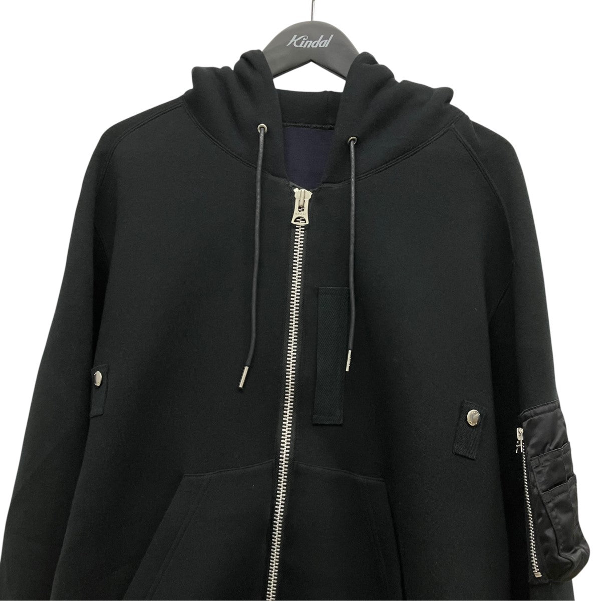 SAMPLEジップアップフーデッドパーカー24-03335M