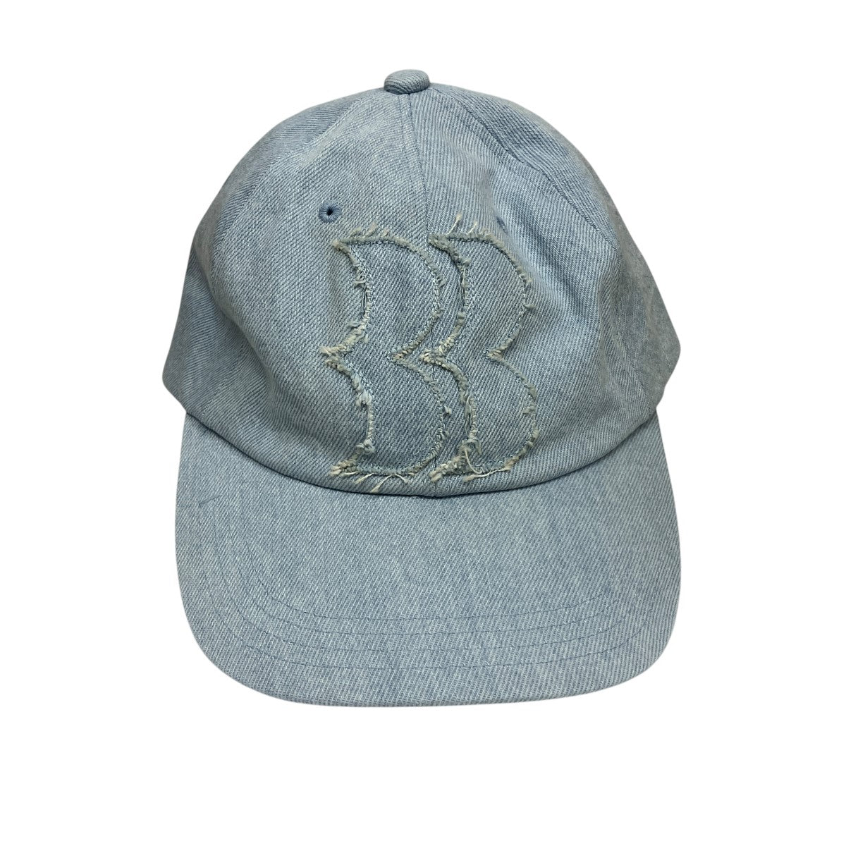 BB Logo Damaged Denim CapキャップS4.5-1206