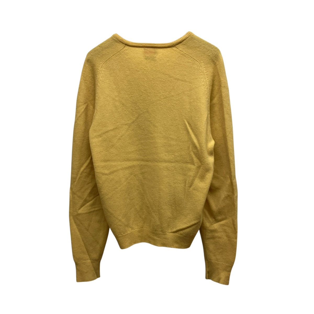 70s イングランド製ラムウールVネックニット