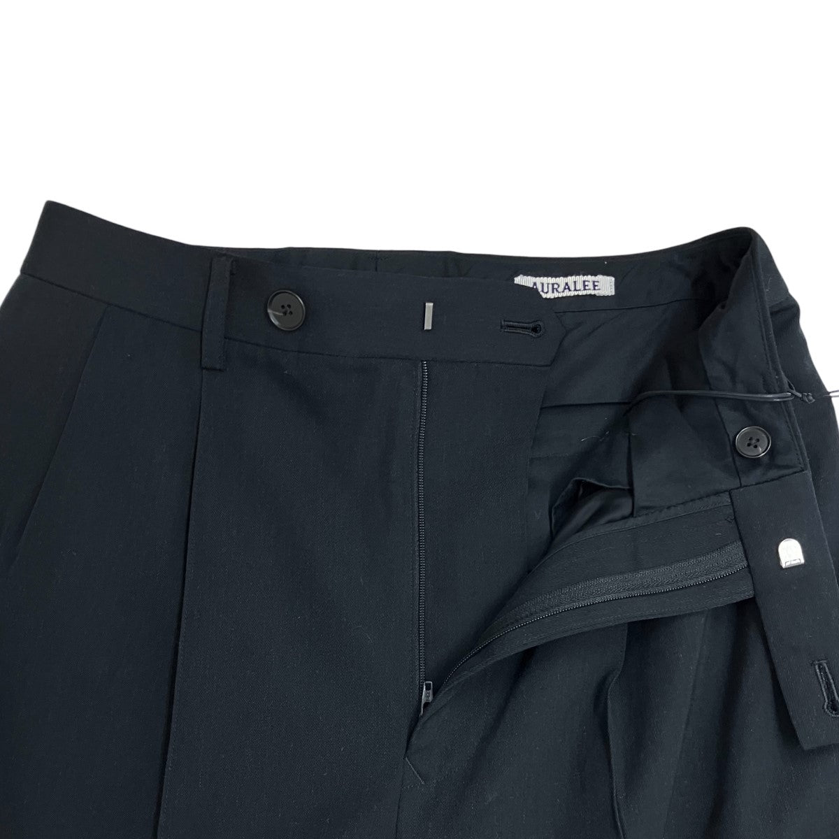 24AWLIGHT WOOL MAX GABARDINE SLACKSウールマックスギャバジンスラックスA24AP04MG