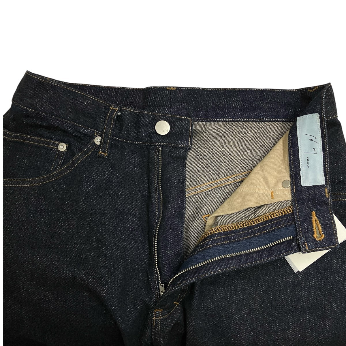 #03 SELVEDGE STRAIGHT DENIM PANTSストレートデニムパンツANC-#03-OW