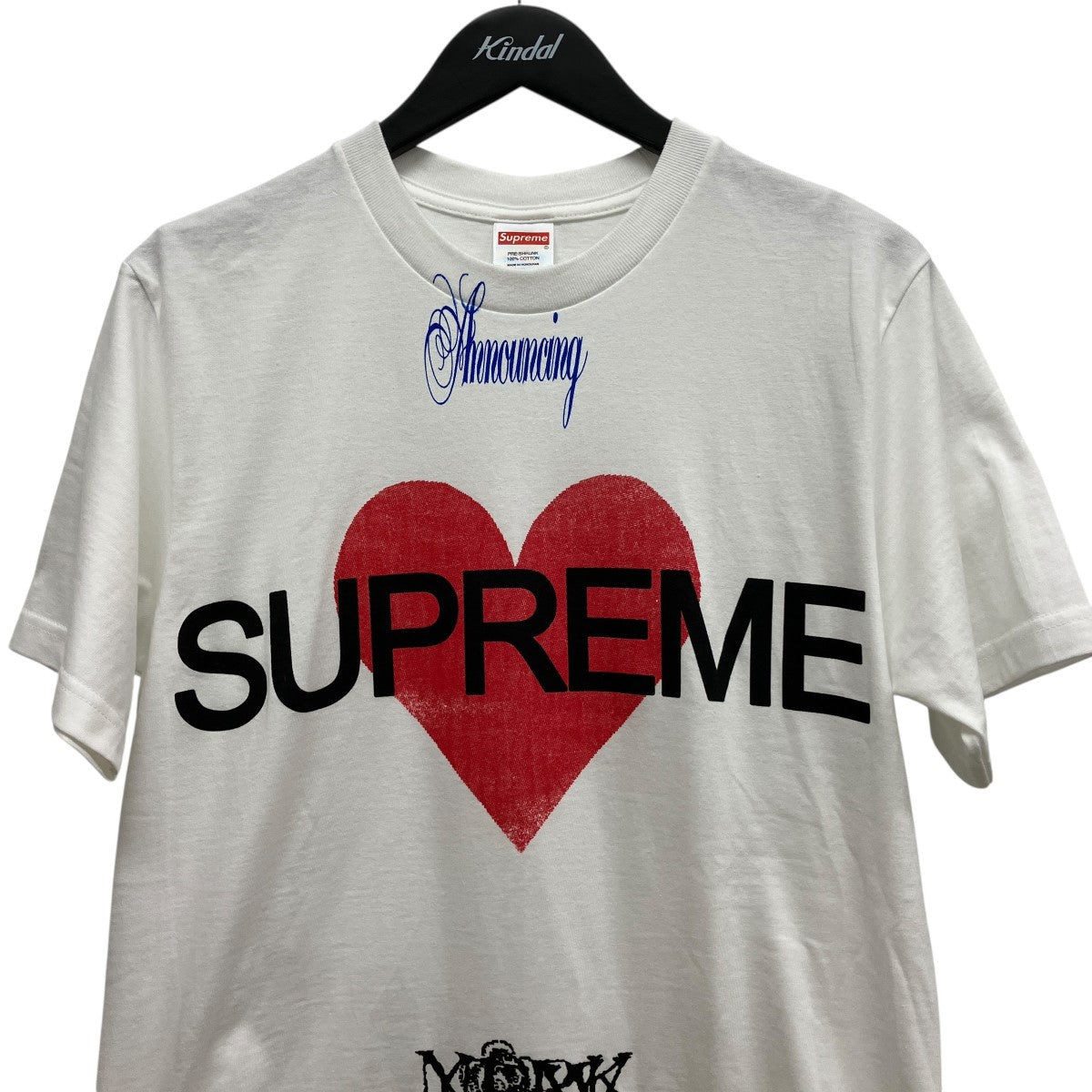 25SSプリントTシャツAnnouncing Tee