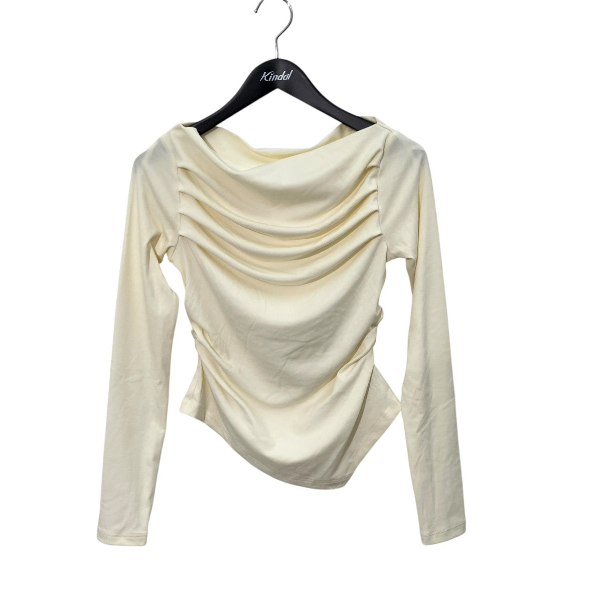 OFF SHOULDER TUCK トップスオフショルダーカットソー030JSR80-1481