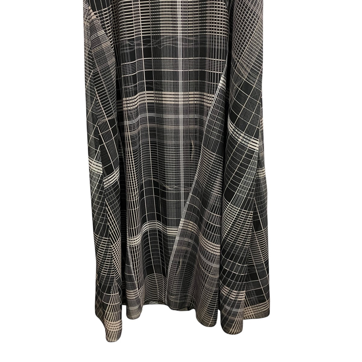 MEDI STRAIN CHECK DRESSチェック柄ビスチェ付ノースリーブチェックワンピース0225105931190