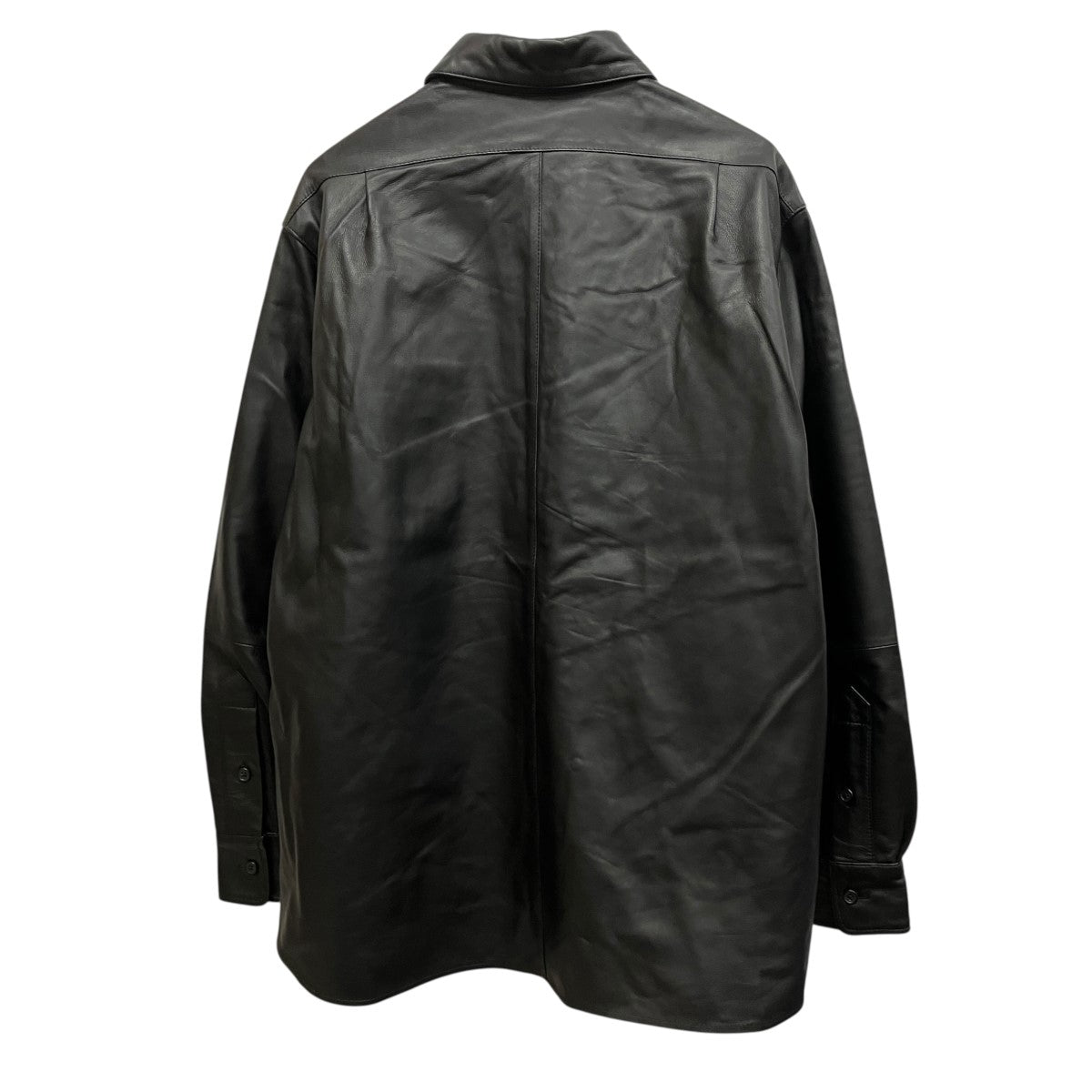 REGULAR COLLAR SHIRTレザーシャツジャケットSH-01-SHEEP