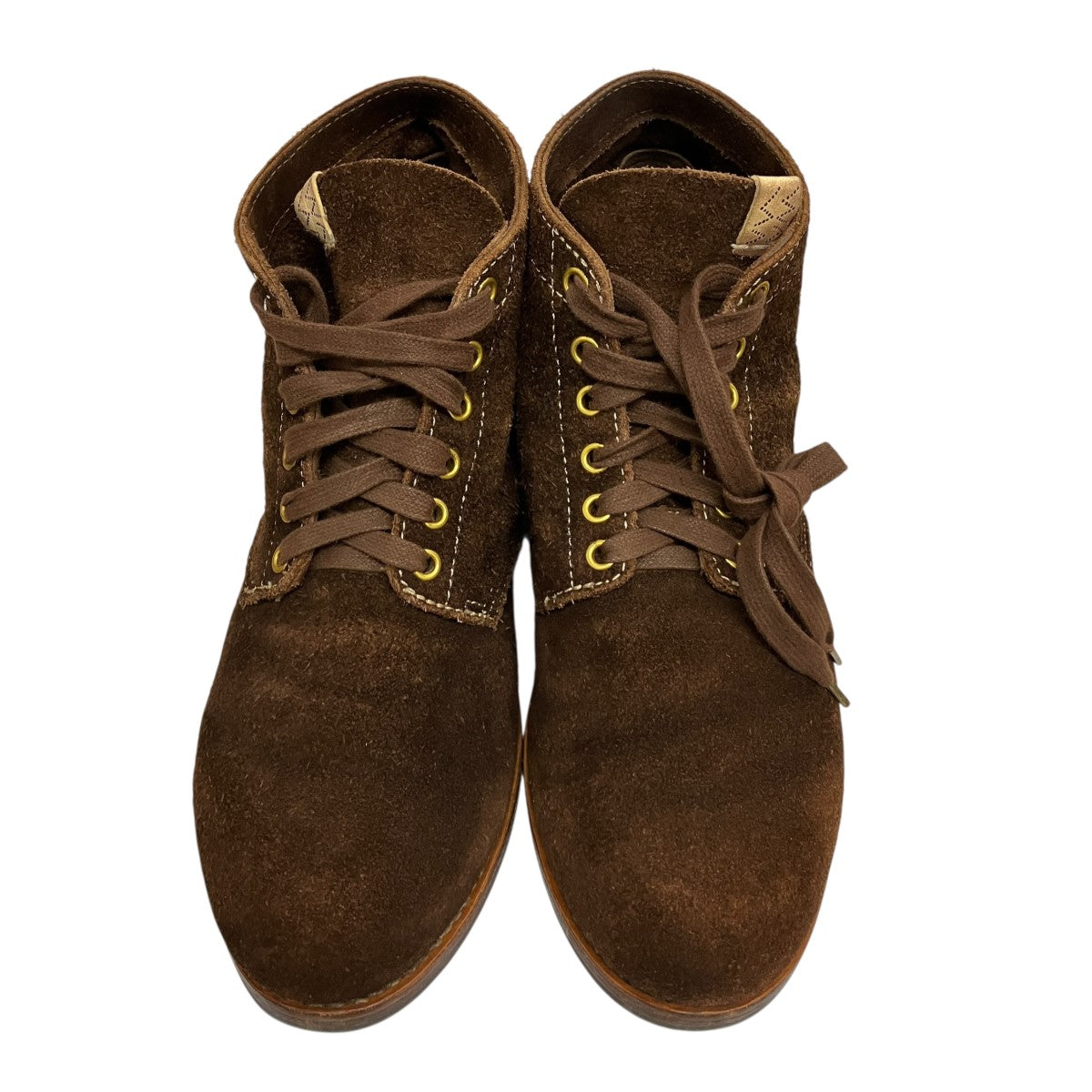 18AWBRIGADIER BOOTS MID-FLOKスウェードブーツ0118402002004