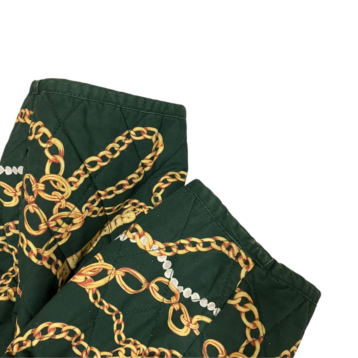Chains Quilted jacket総柄キルティングジャケット