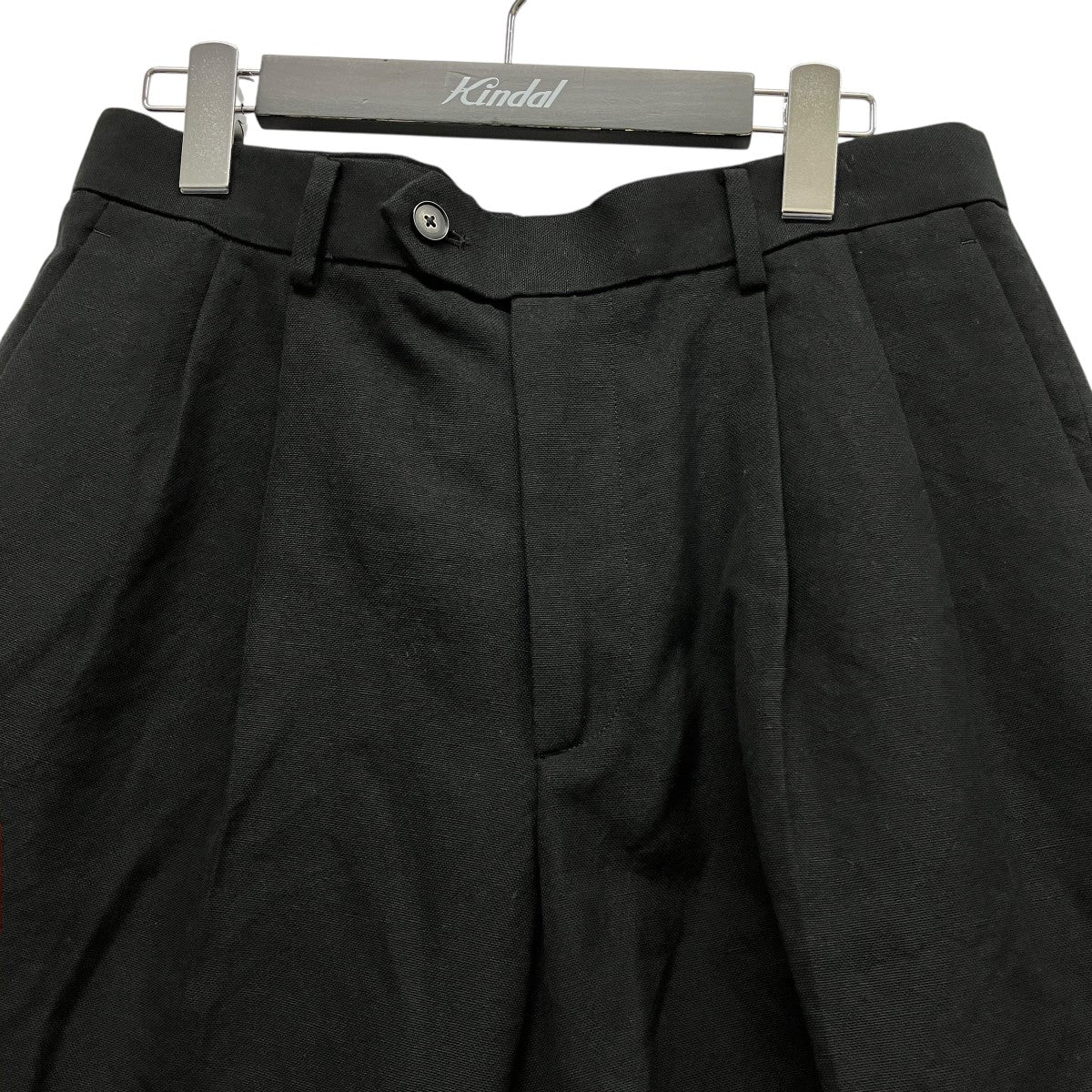 26SSWOOL COTTON LINEN OX SHORTSハーフパンツA26SP03WO