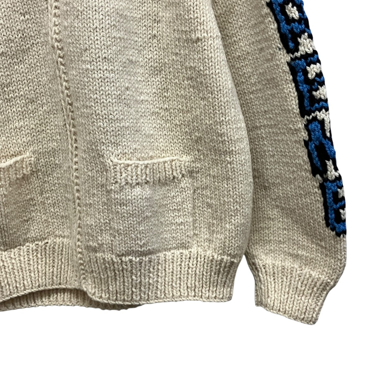 Camacho Cowichan Sweaterニットジップアップカウチンセーター