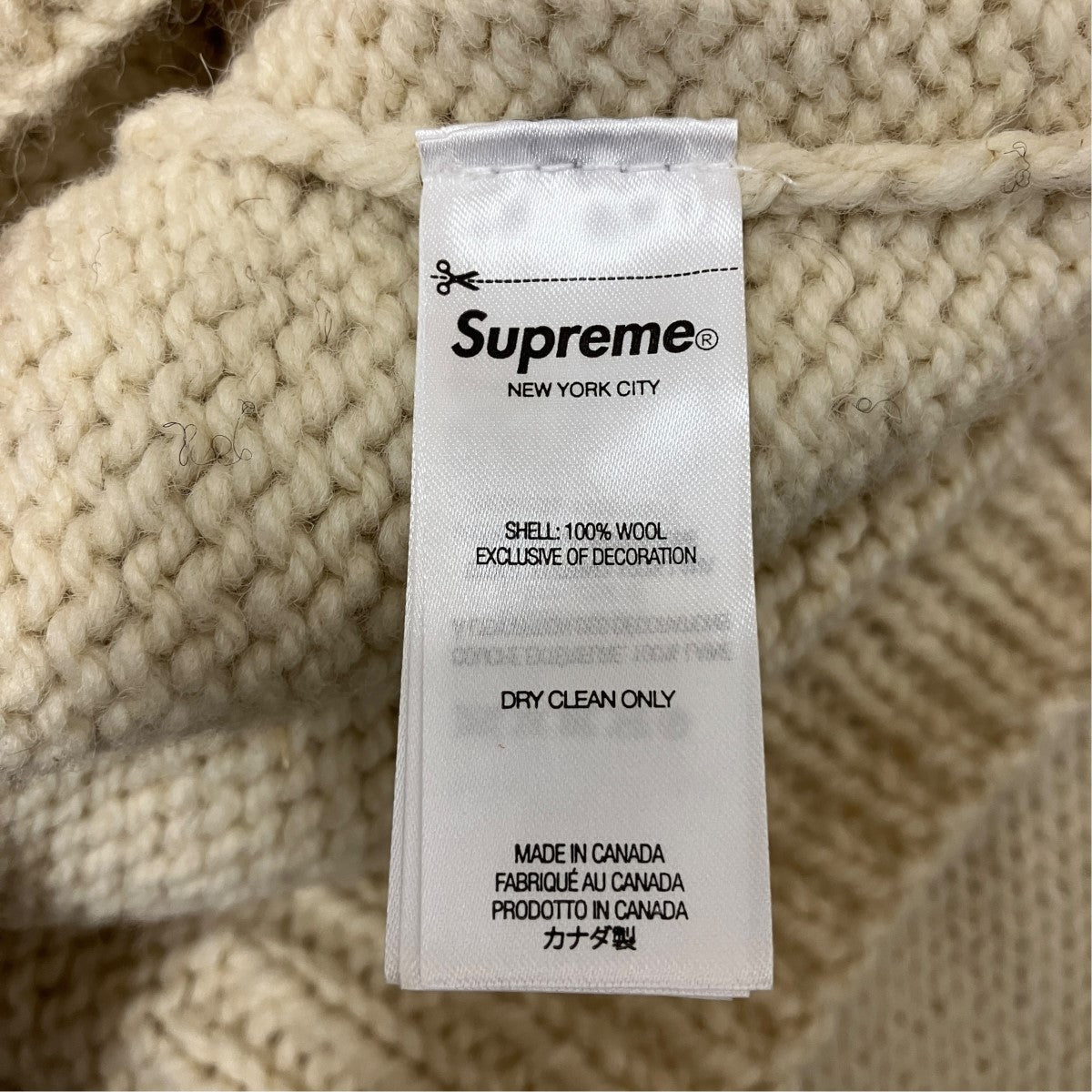 Camacho Cowichan Sweaterニットジップアップカウチンセーター
