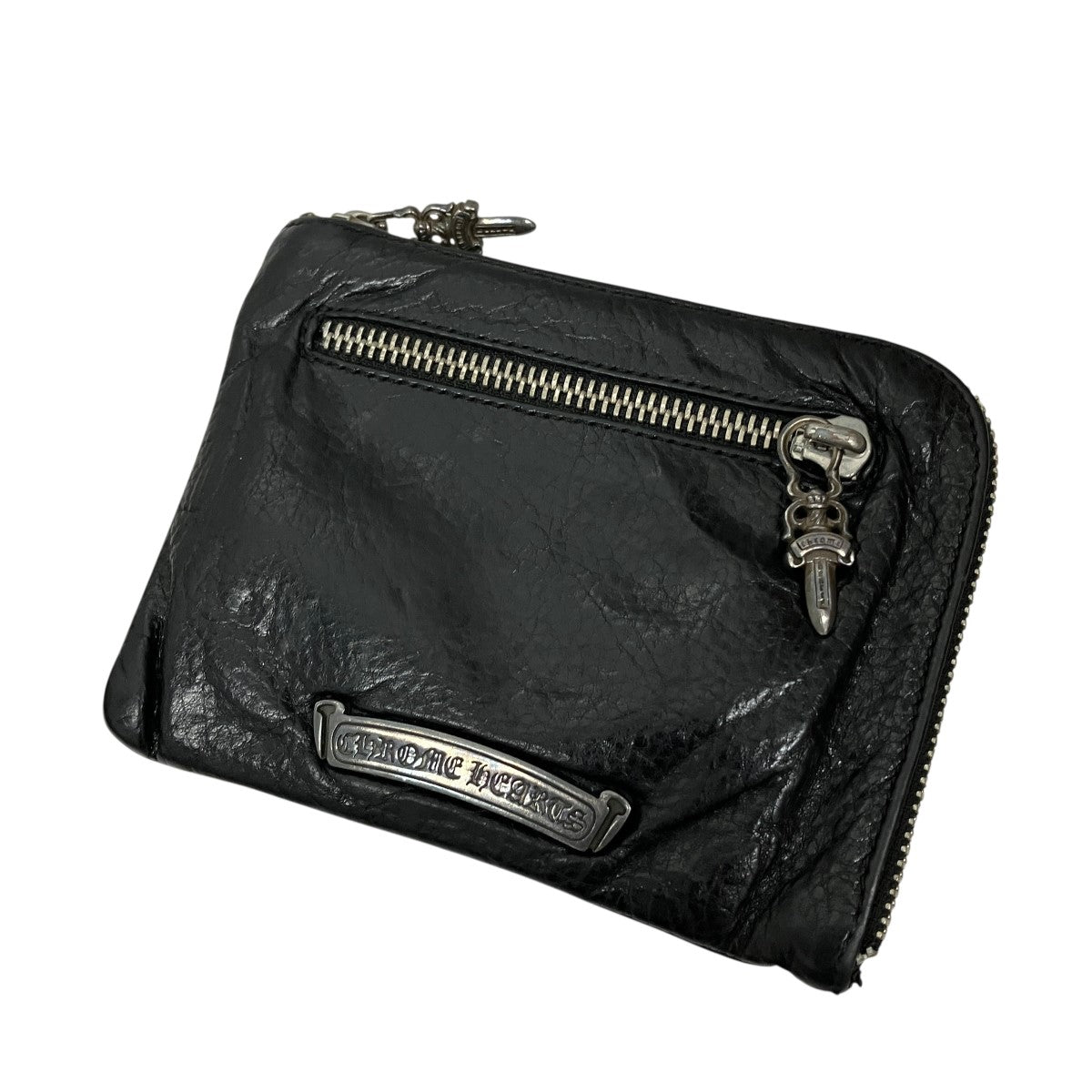 2 SIDE WALLET CROSS2サイドジップセメタリークロスウォレット