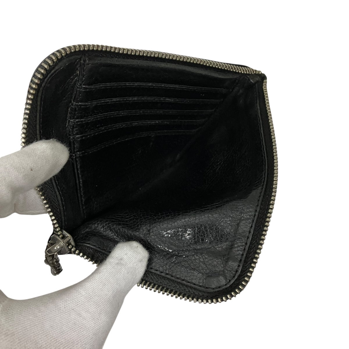 2 SIDE WALLET CROSS2サイドジップセメタリークロスウォレット
