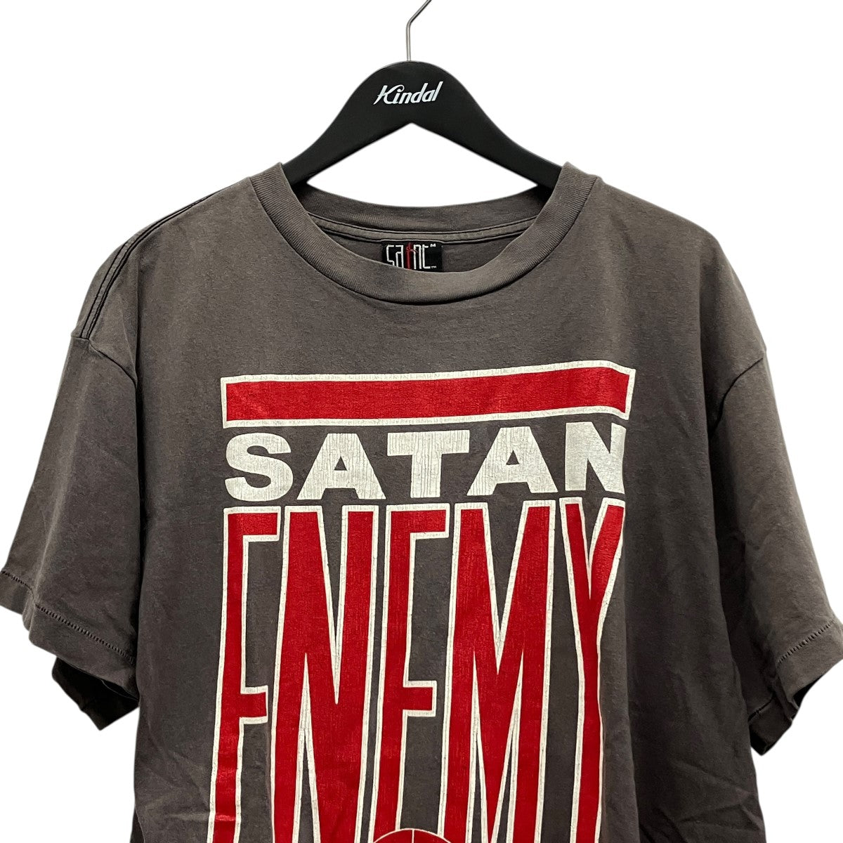 22SSSATAN ENEMYプリントTシャツSM -S22-000-017