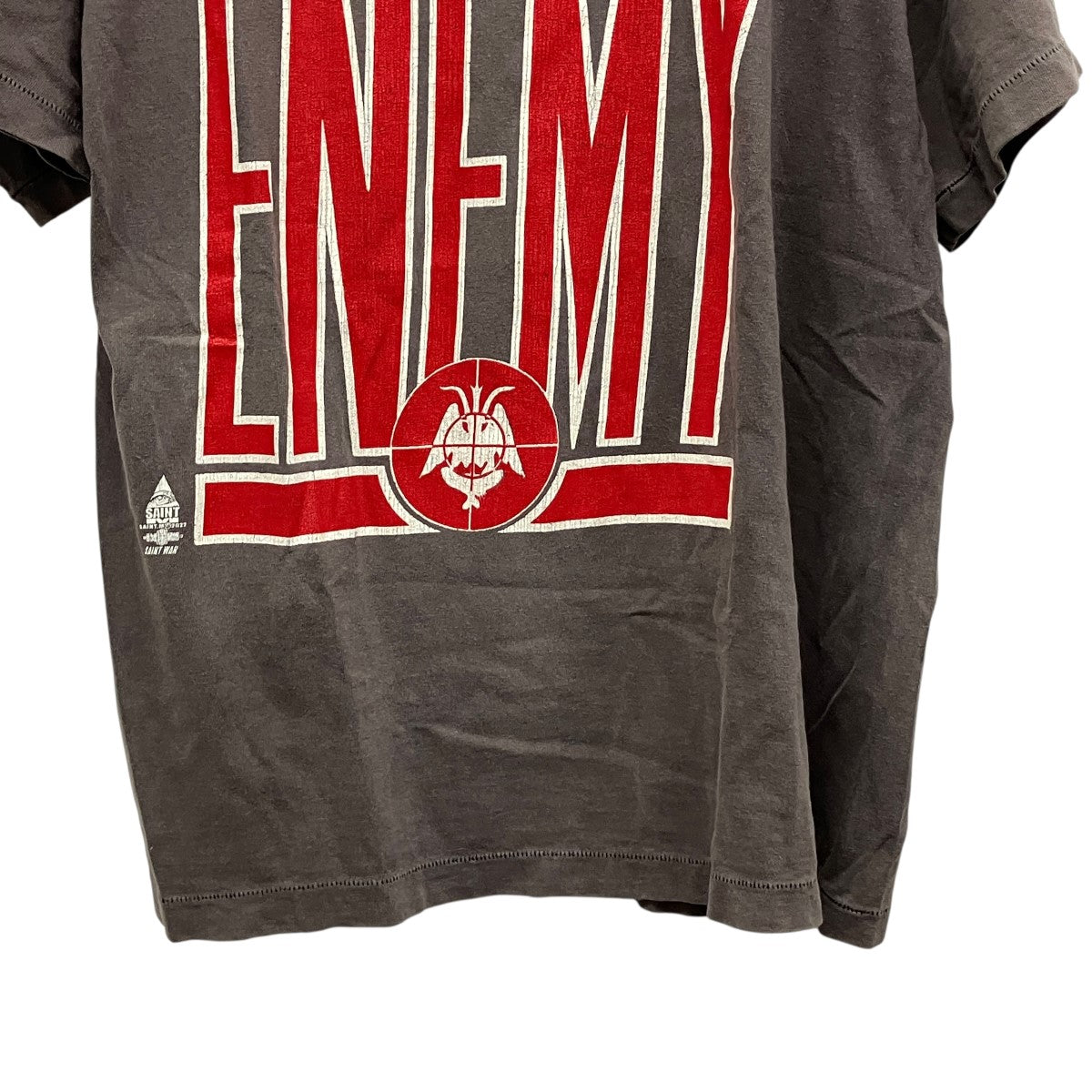 22SSSATAN ENEMYプリントTシャツSM -S22-000-017