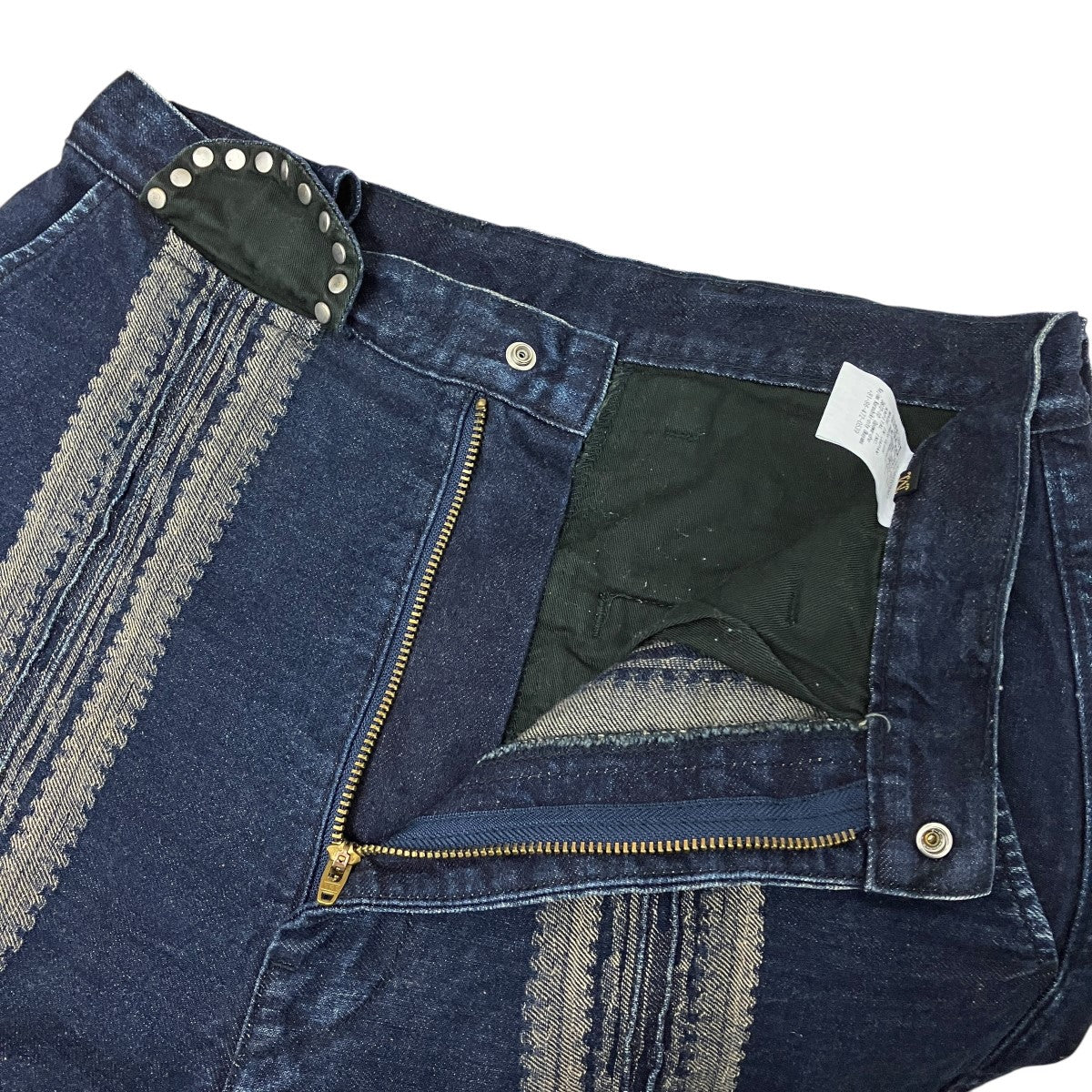 yagasuri jacquard denim shortsハーフデニムパンツK2403SP067