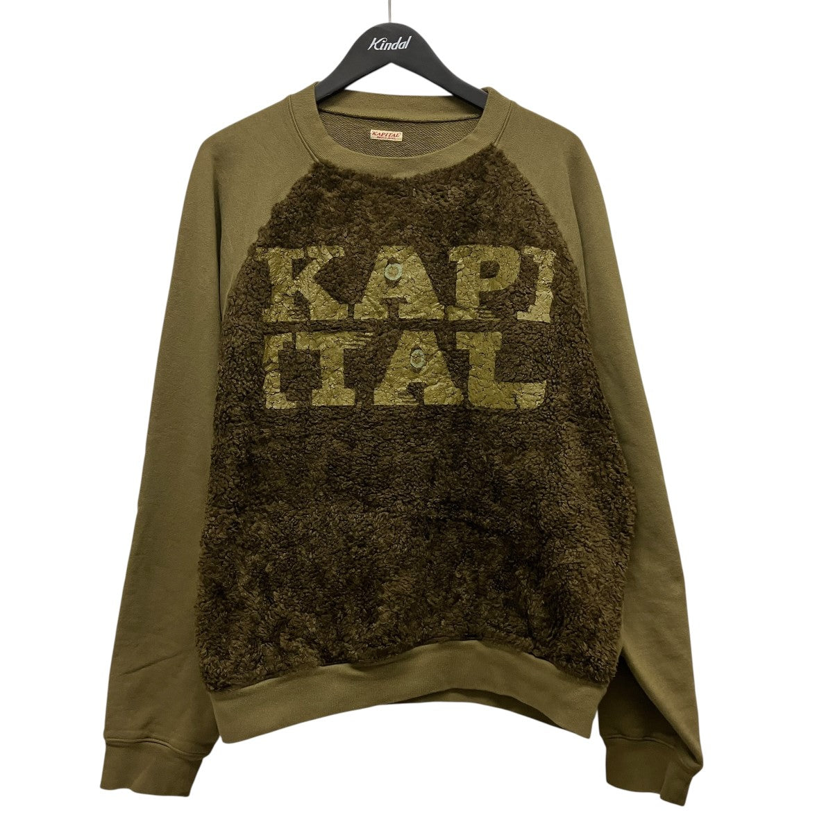 Speakeasy Fur Grizzly SweaterフロントロゴスウェットK2411LC120