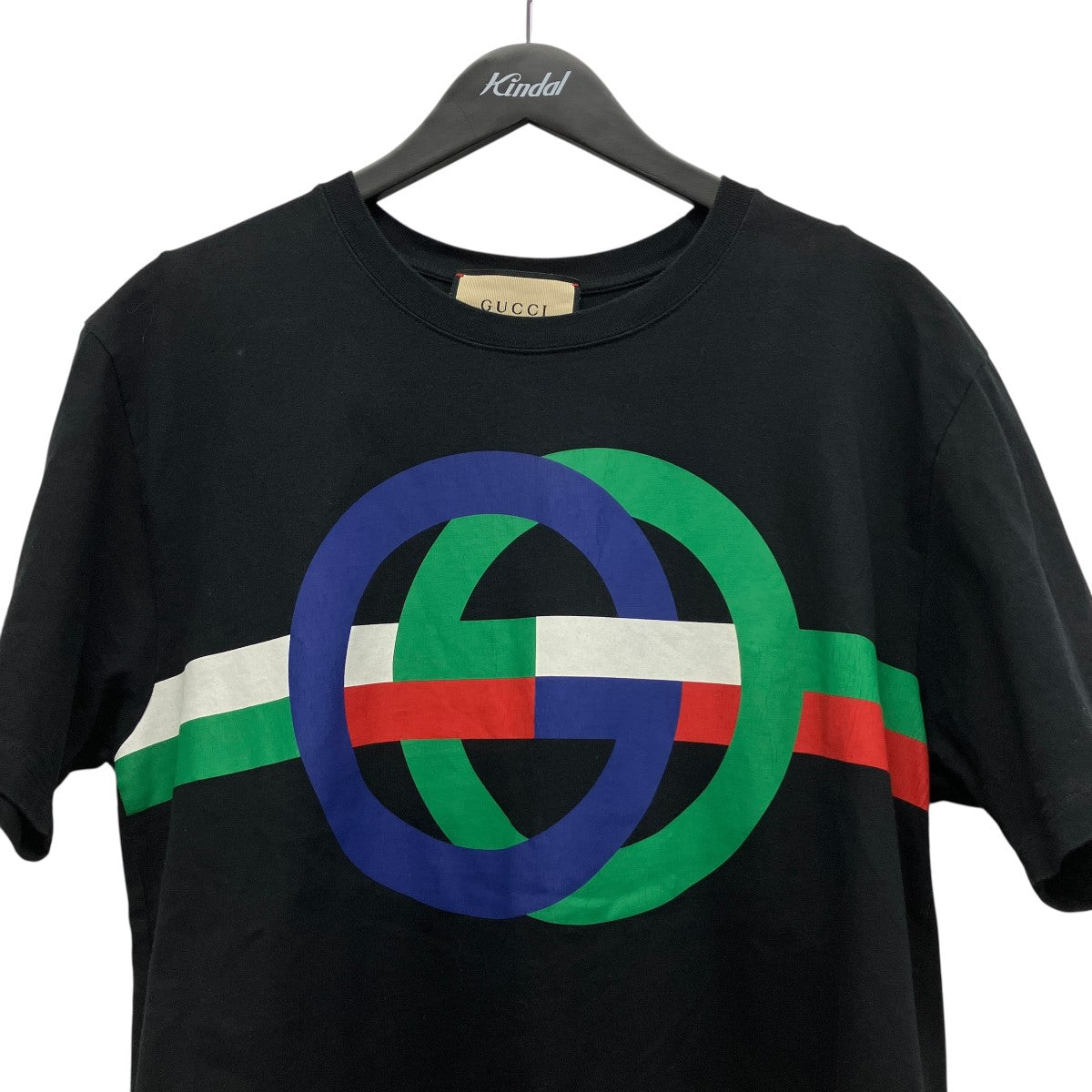 23SSInterlocking G Print T-ShirtGロゴTシャツ548334 XJE7S