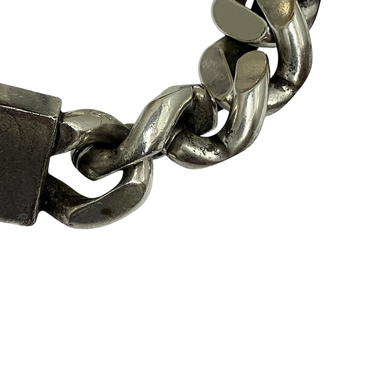 BRACELET CARRY OVER CLASSIQUE ARGENT OXYDEチェーンブレスレット691327
