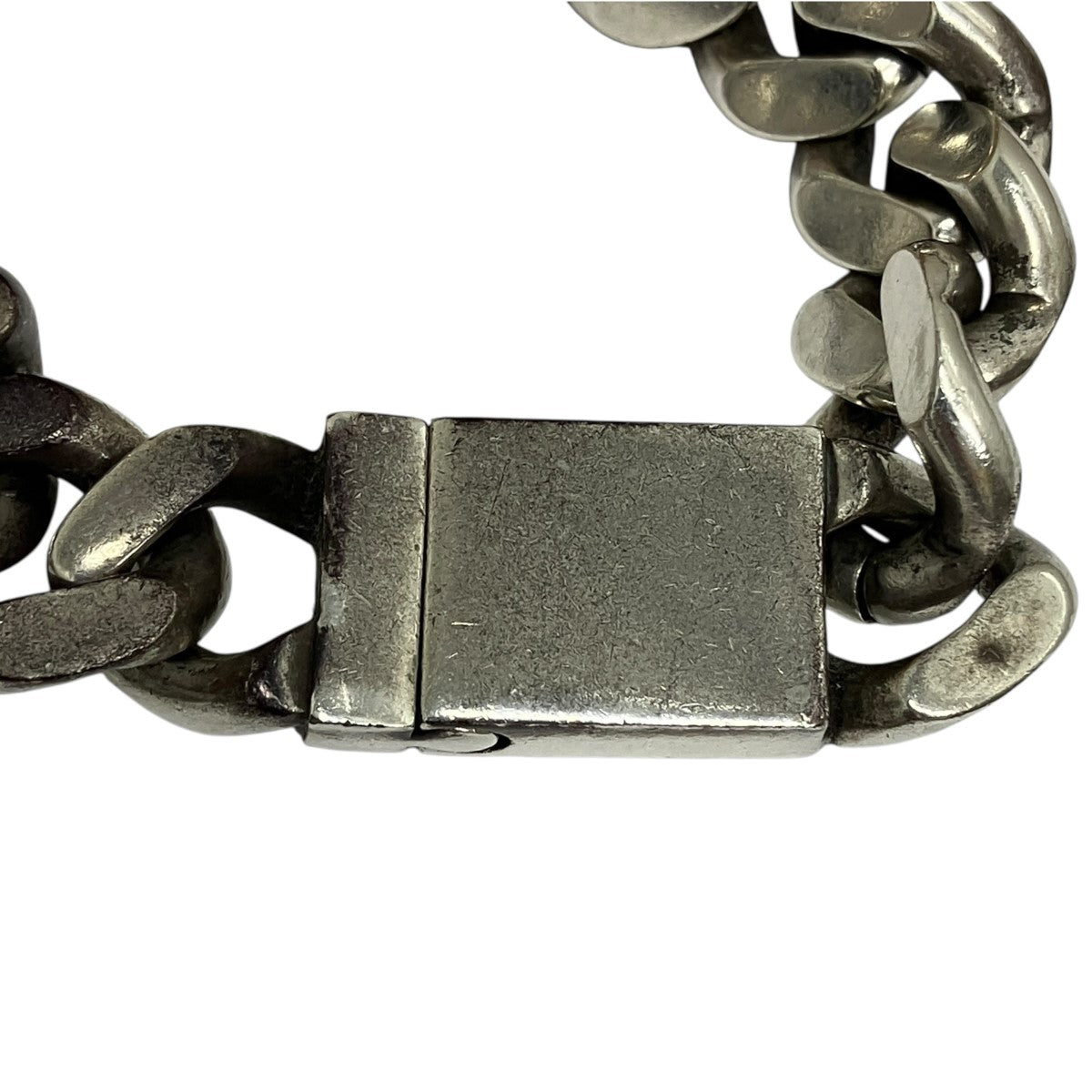 BRACELET CARRY OVER CLASSIQUE ARGENT OXYDEチェーンブレスレット691327