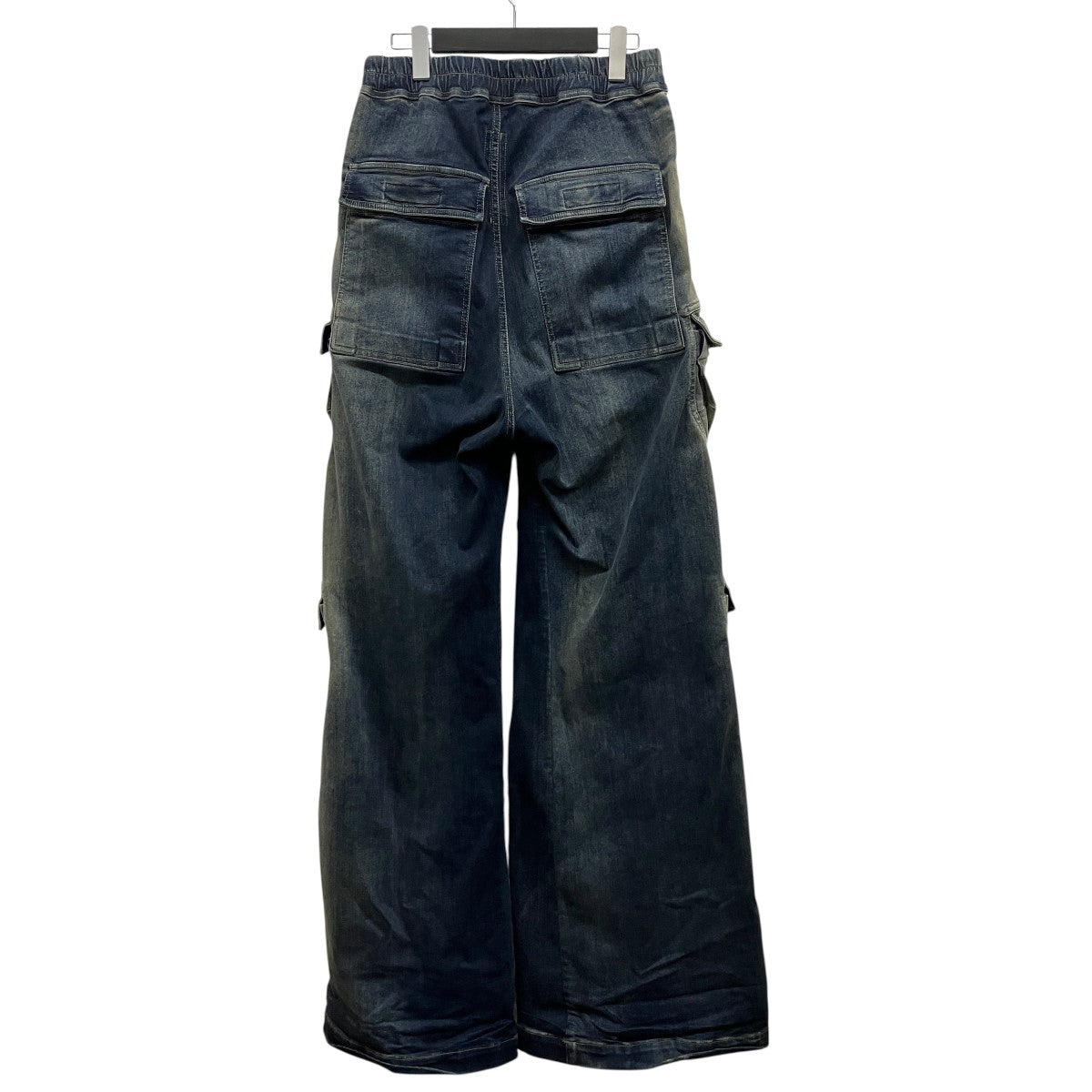 23SSEDFU期 DOUBLE CARGO JUMBO BELASデニムカーゴパンツDU01C6398-SDMPDE