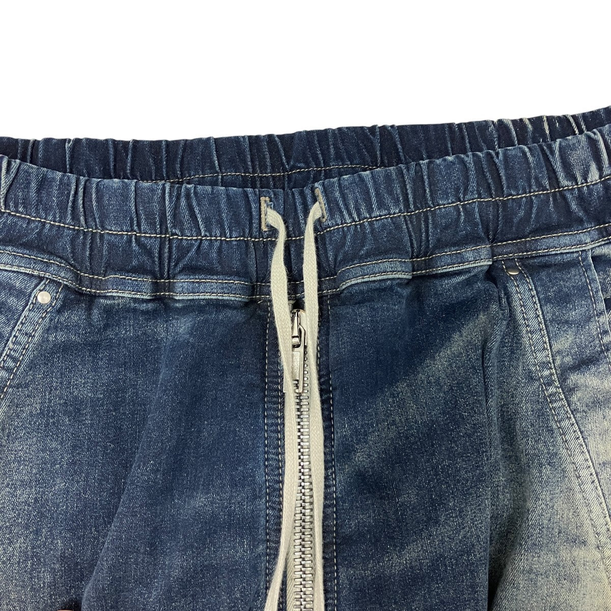 23SSEDFU期 DOUBLE CARGO JUMBO BELASデニムカーゴパンツDU01C6398-SDMPDE