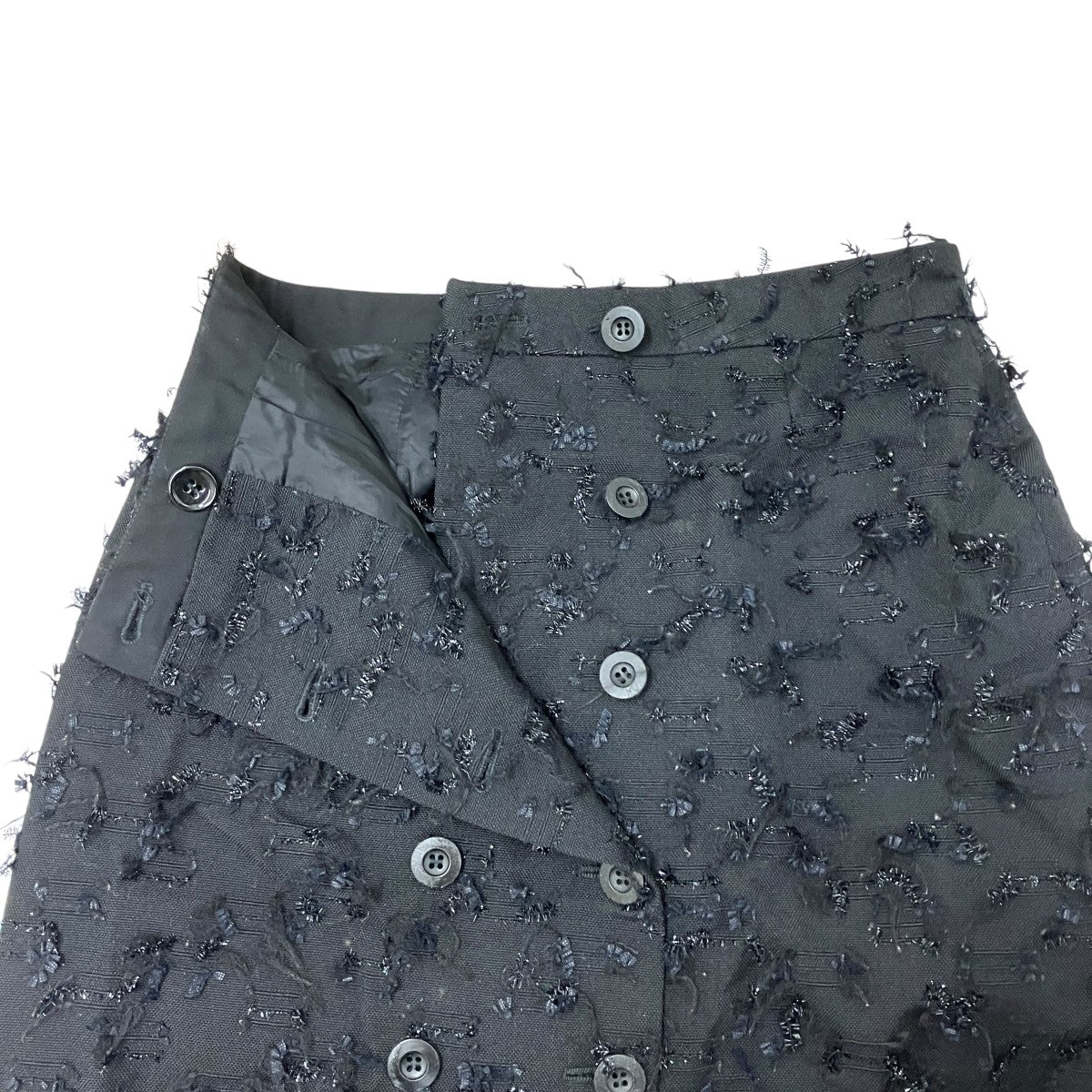 ラメボタンラップスカート334670 THF48