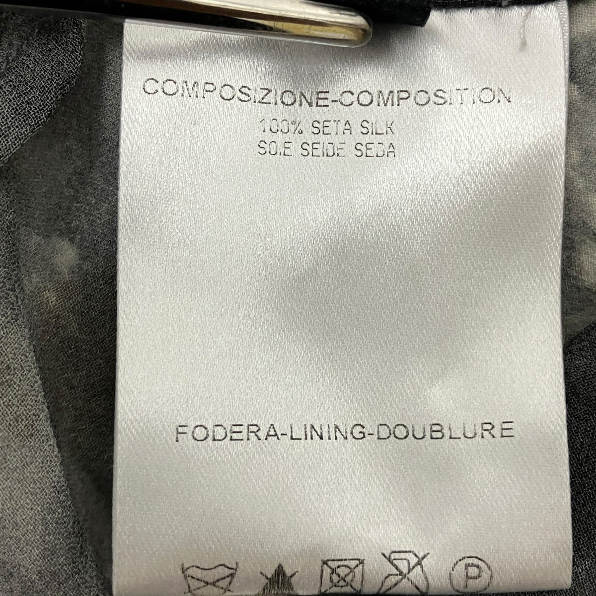 ALEXANDER McQUEEN シースルー総柄半袖ブラウス269287 古着・中古-7枚目のアイテム画像