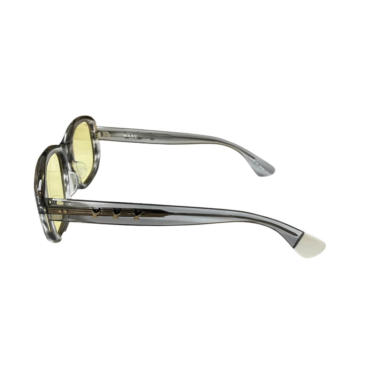 MASU X BLANC Oval Shape Sunglasses （Gray Marble）サングラスM25K6OJ003
