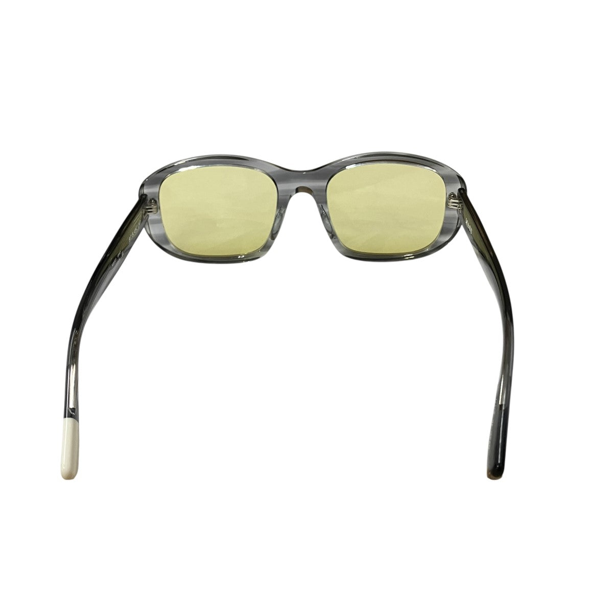 MASU X BLANC Oval Shape Sunglasses （Gray Marble）サングラスM25K6OJ003