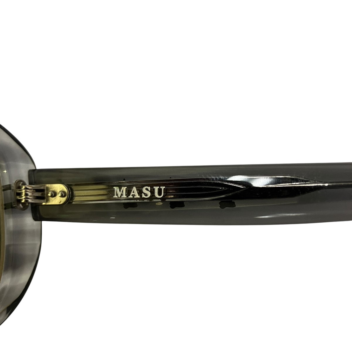 MASU X BLANC Oval Shape Sunglasses （Gray Marble）サングラスM25K6OJ003