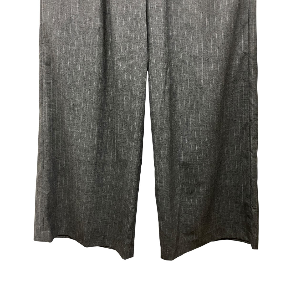 FUTURE WIDE TROUSERS (GRAY)ストライプパンツMVFW-PT0822