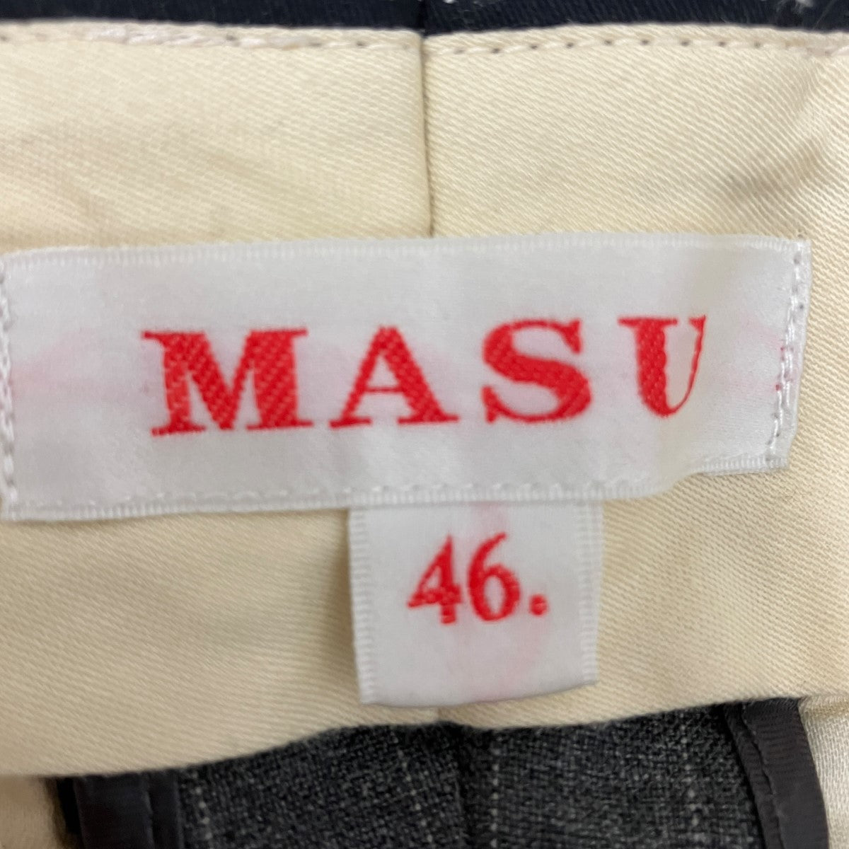 FUTURE WIDE TROUSERS (GRAY)ストライプパンツMVFW-PT0822