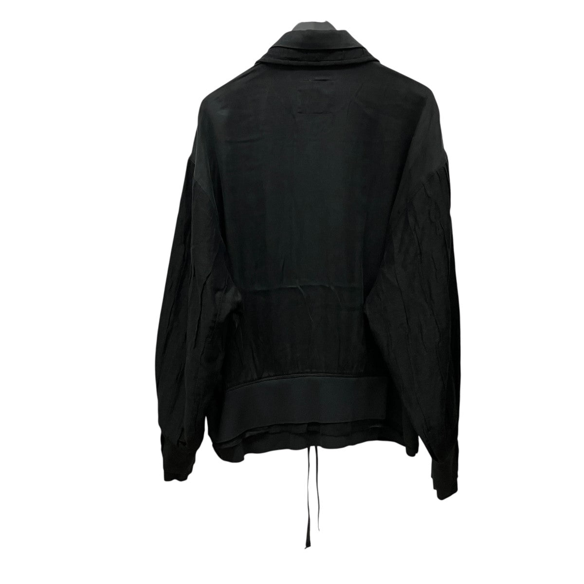 HEoS 26SSLayered Collar Tie Coach JacketコーチジャケットHJSS-BL002 古着・中古-2枚目のアイテム画像