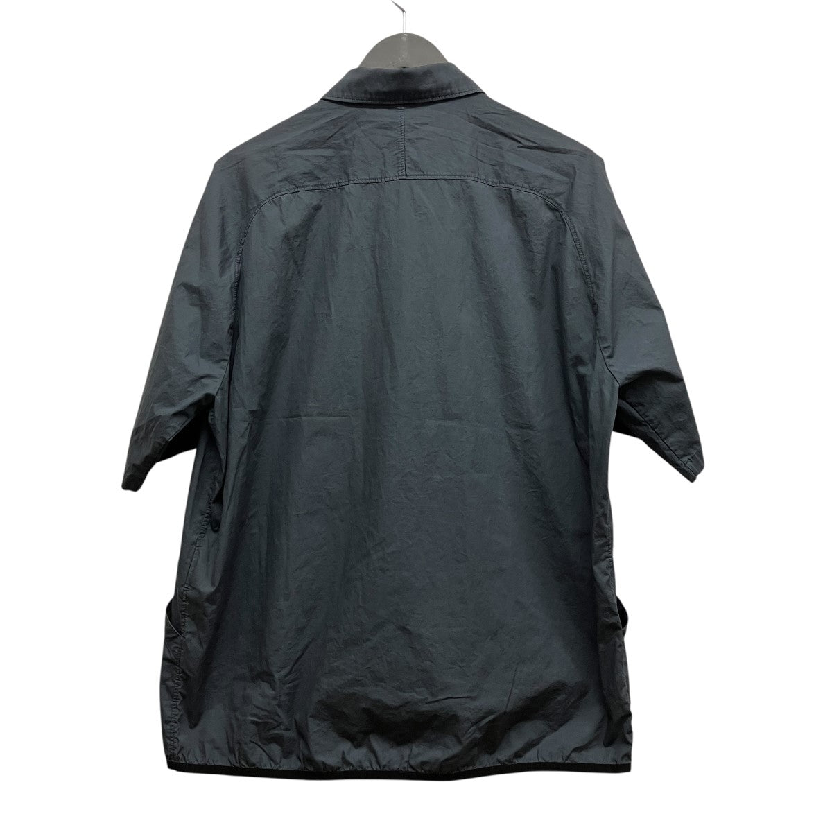 GR10K POPLIN ZIPPED SHORT SLEEVE SHIRT半袖ジップシャツBG127084DI 古着・中古-2枚目のアイテム画像