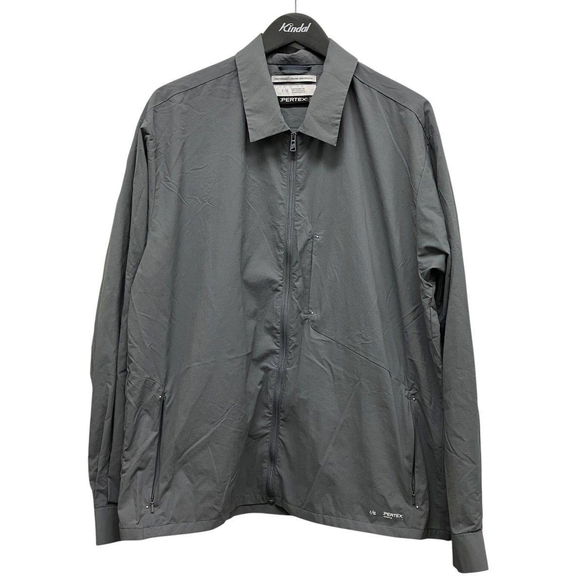 F／CE．×PERTEX UTILITY PACKABLE SHIRT JKジップシャツジャケットFPA02261U0002 古着・中古-1枚目のアイテム画像