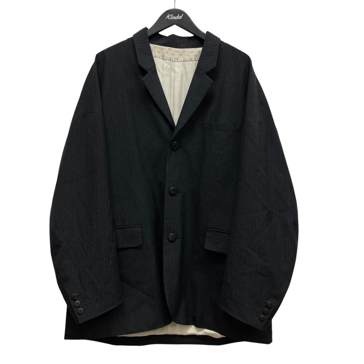 VISVIM HAMMONS JKT SANTOMEストライプテーラードジャケット0124105013025 古着・中古-1枚目のアイテム画像