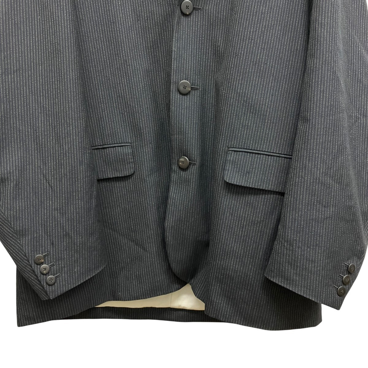 VISVIM HAMMONS JKT SANTOMEストライプテーラードジャケット0124105013025 古着・中古-4枚目のアイテム画像