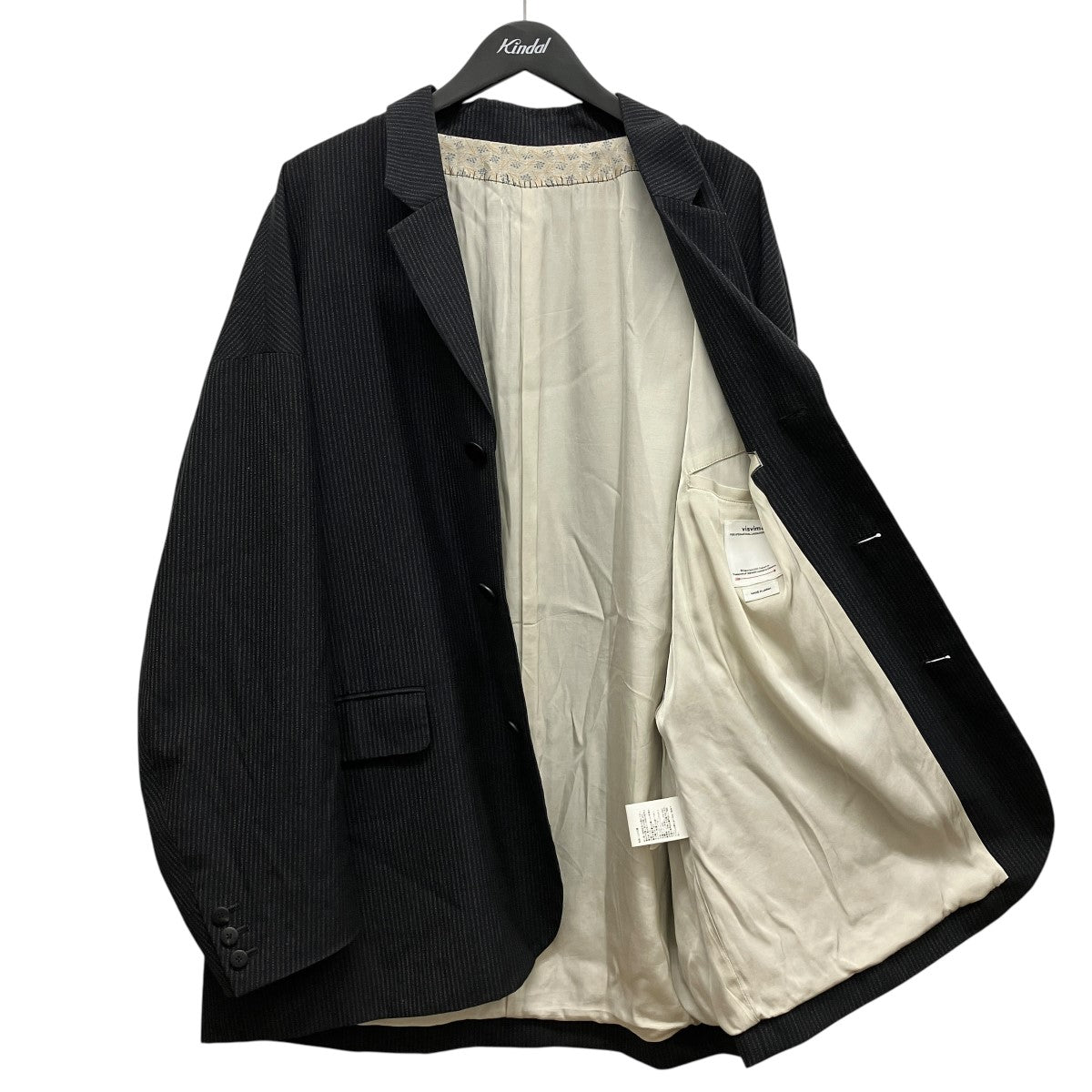 VISVIM HAMMONS JKT SANTOMEストライプテーラードジャケット0124105013025 古着・中古-5枚目のアイテム画像