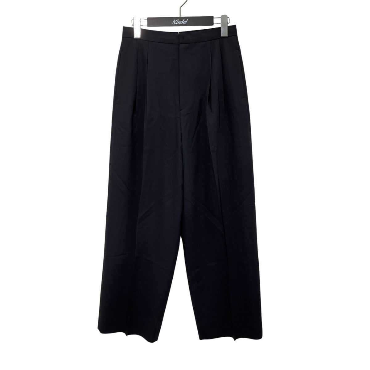 TECHNO WOOL TWILL2タックパンツ7110407