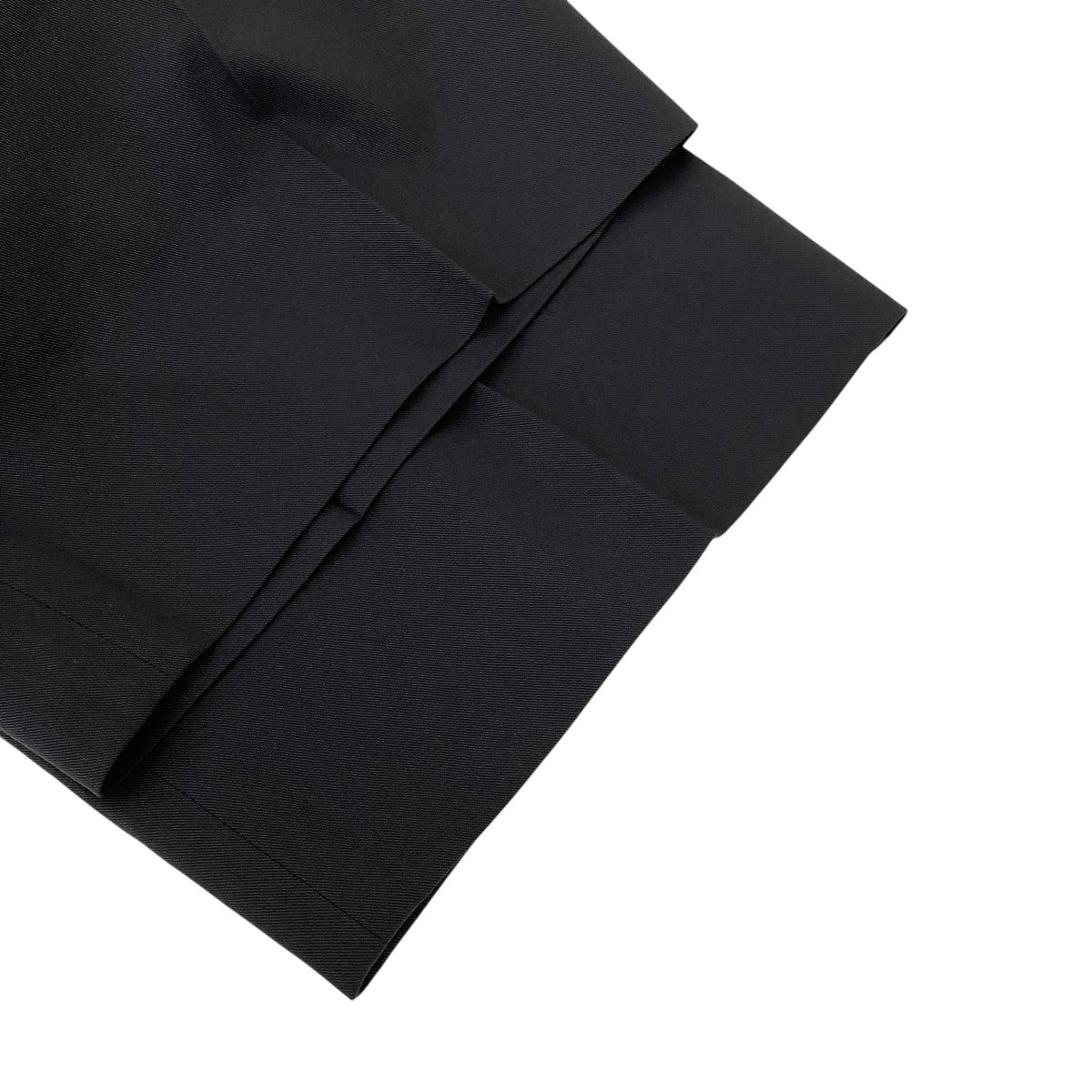 TECHNO WOOL TWILL2タックパンツ7110407