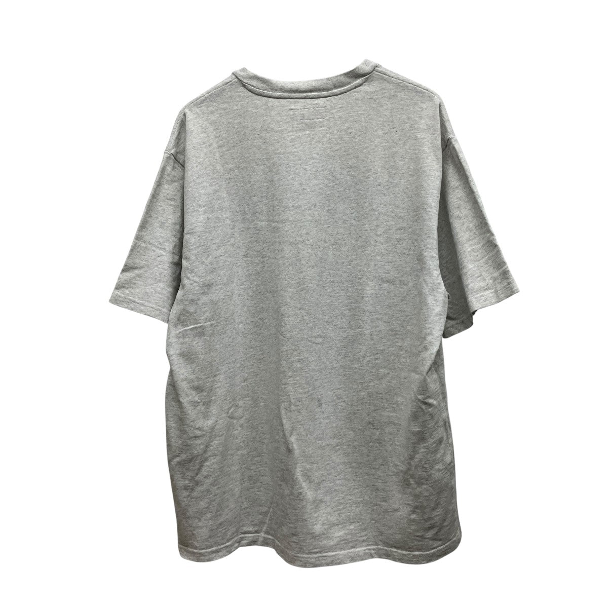 24SSStencil Embroidered S S Top刺しゅうロゴTシャツ