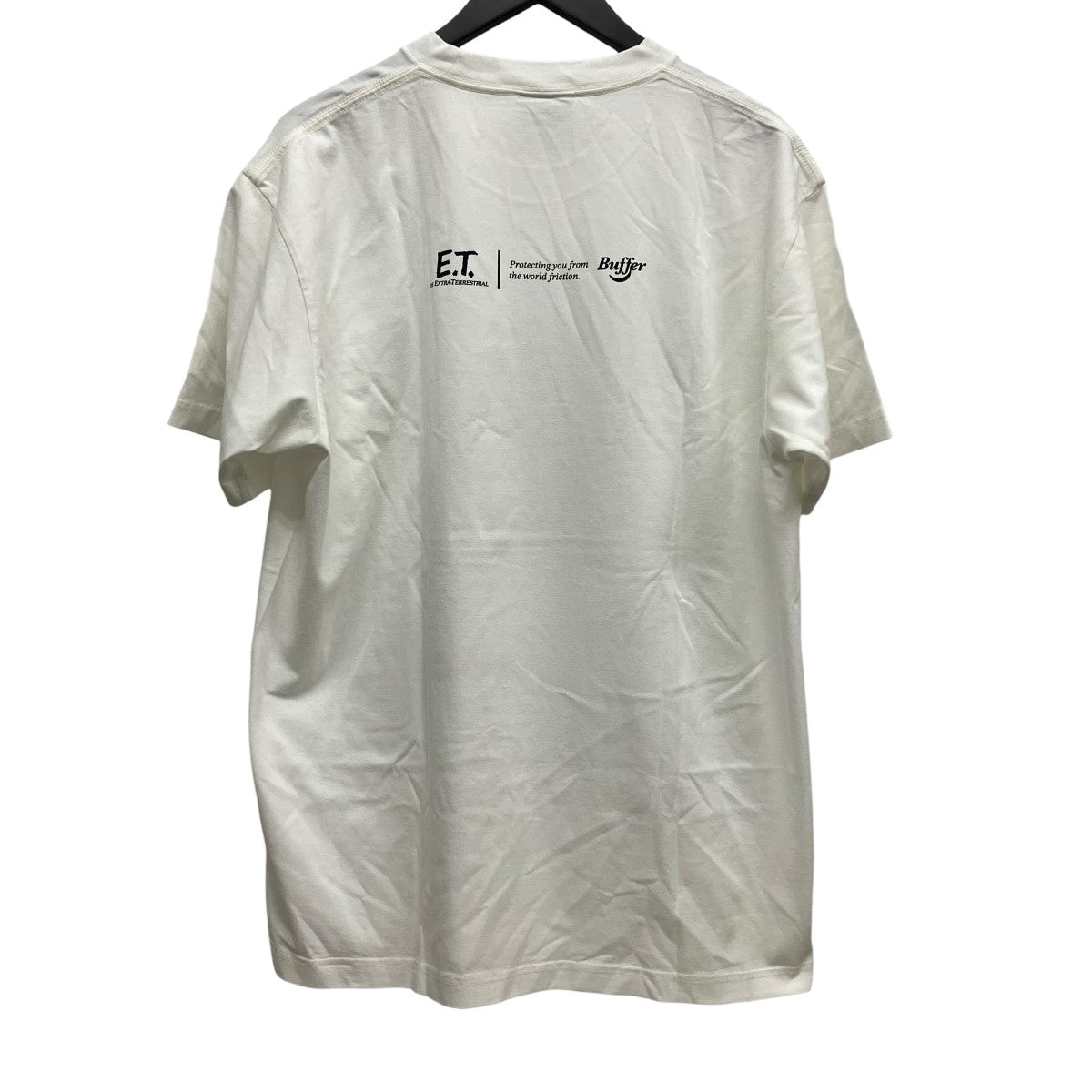 BUFFER(西山徹)×E．T 「E．T．Thumb Sucker」プリントTシャツ 古着・中古-2枚目のアイテム画像
