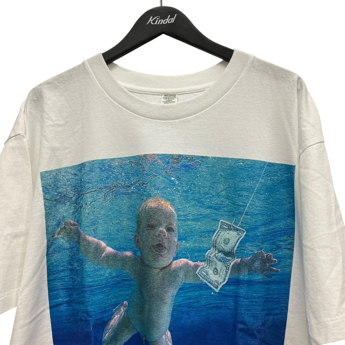 NIRVANA FREAK’S STORE別注「NEVERMIND」ネバーマインドTシャツ 古着・中古-3枚目のアイテム画像