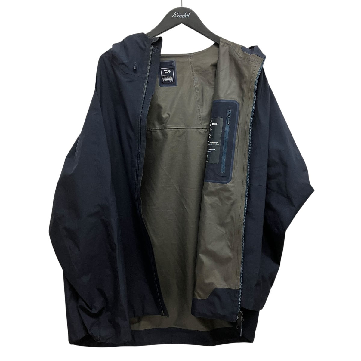 DAIWA PIER39 LIGHT SHELL PARKA GORE-TEXゴアテックスナイロンジャケットDR-004-1022JWEX 古着・中古-5枚目のアイテム画像